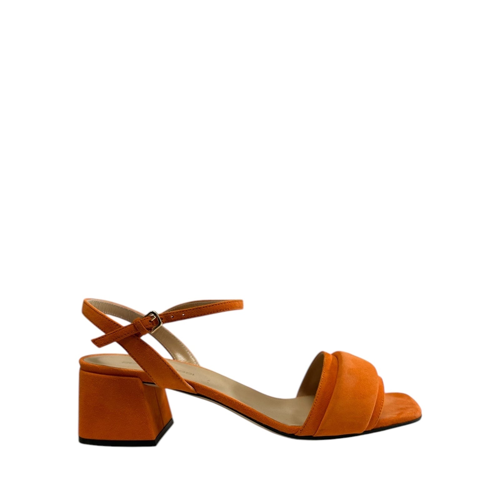 Sandales à talons Gruppo A 45 en daim - Paprika