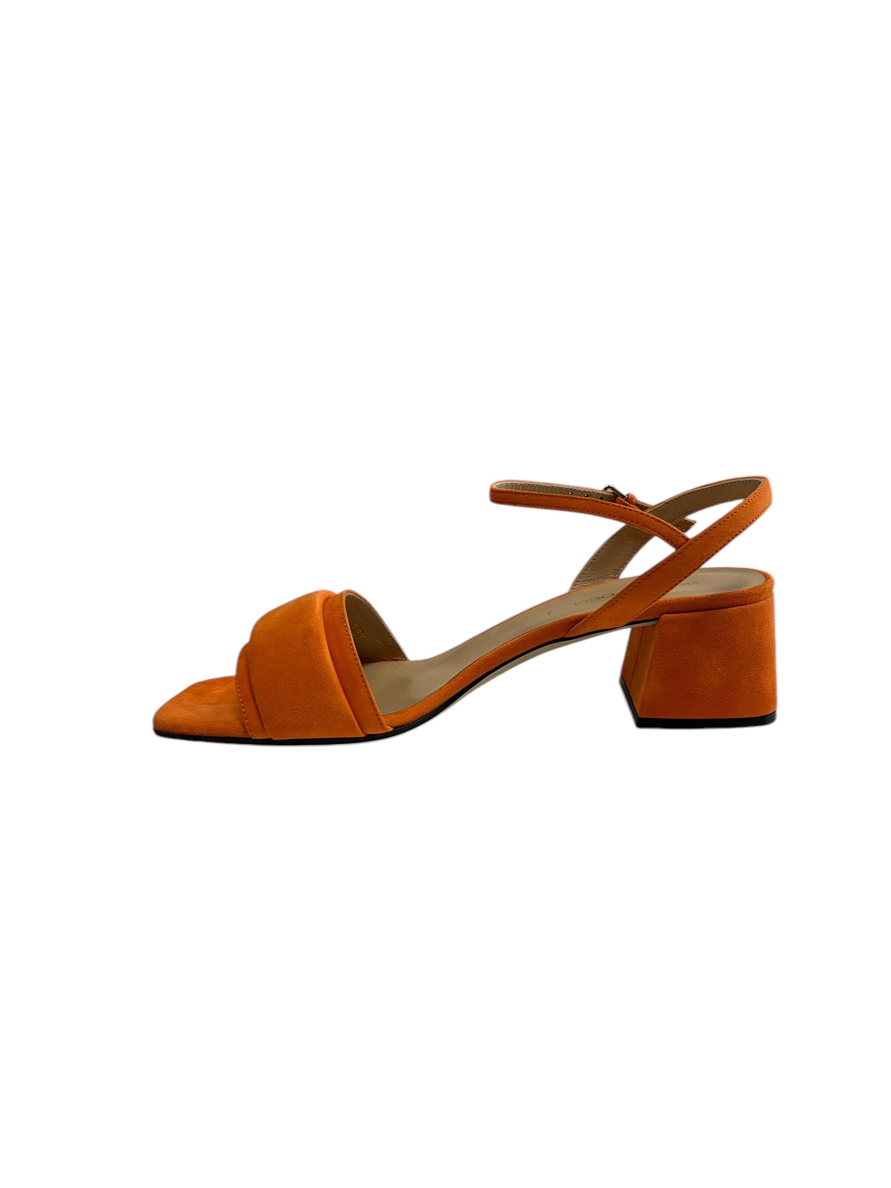 Sandales à talons Gruppo A 45 en daim - Paprika