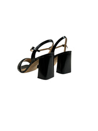 245€   Sandales à talons 80 en cuir - Nero