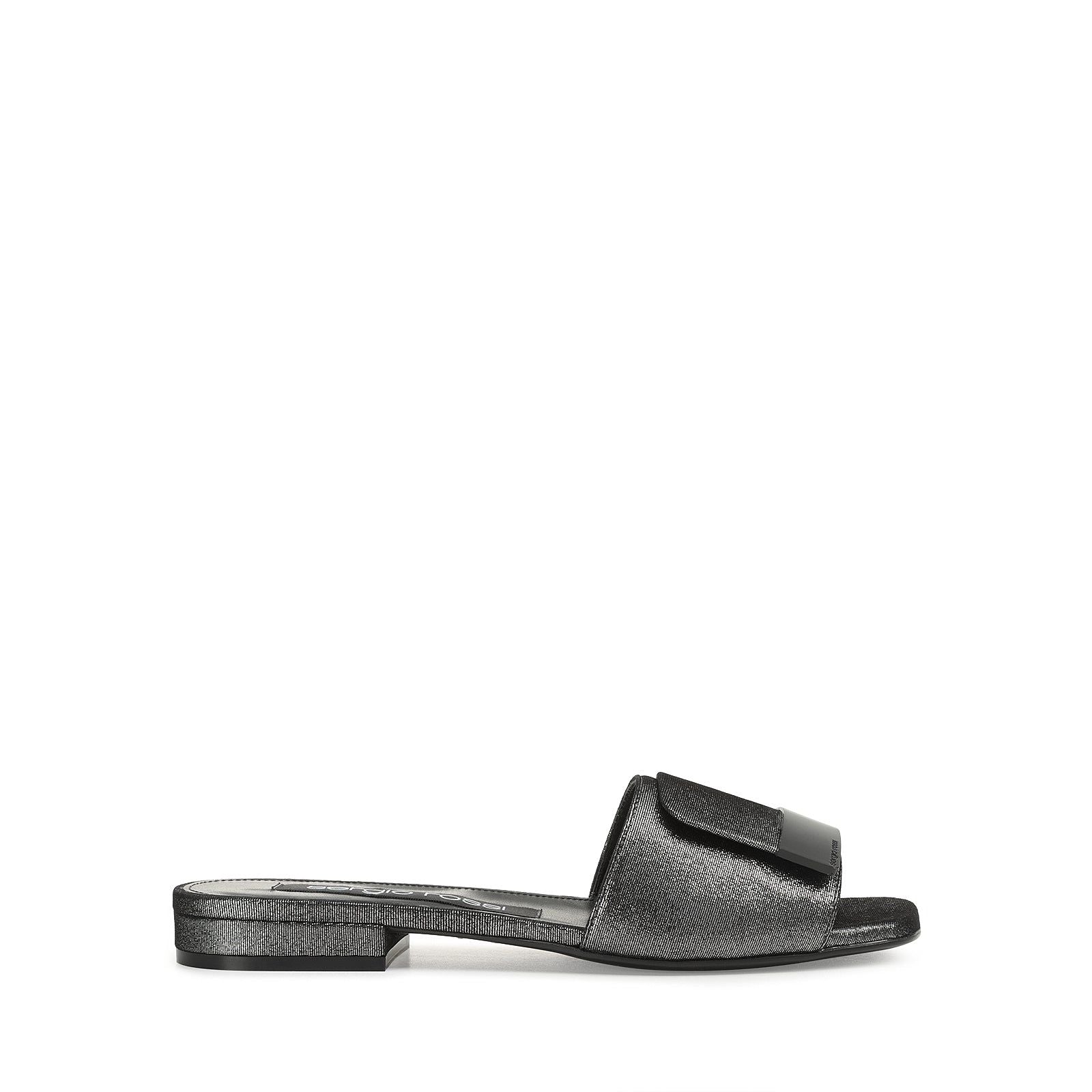 Sandales plates Sr1 - Antracite & Nero