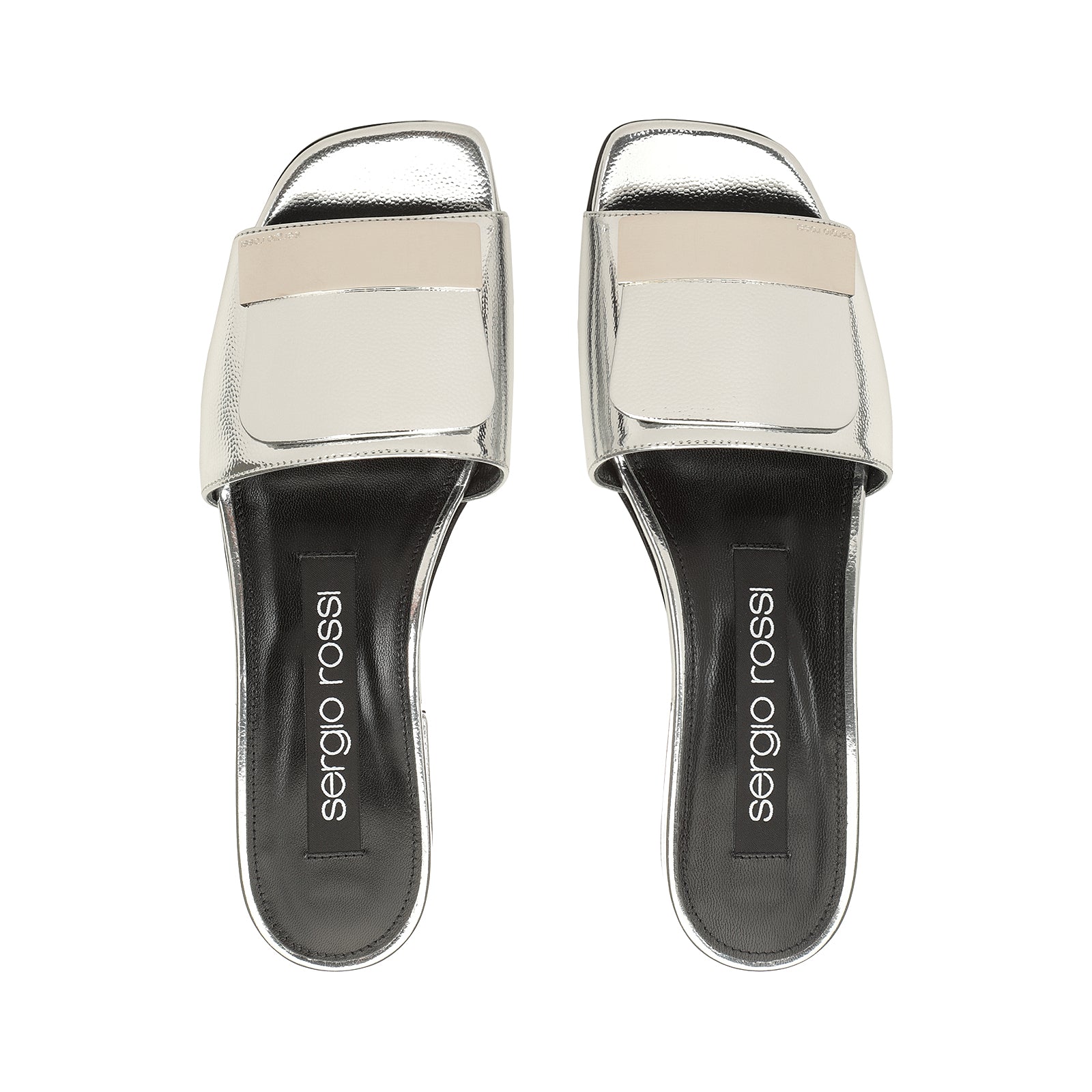 Sandales plates Sr1 - Argento