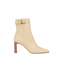 Bottines Sr Nora 80 en cuir - Chalk