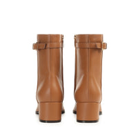 SR NORA NAPPA BOTTINES SOIXANTE-DIX + TALON COUVERT