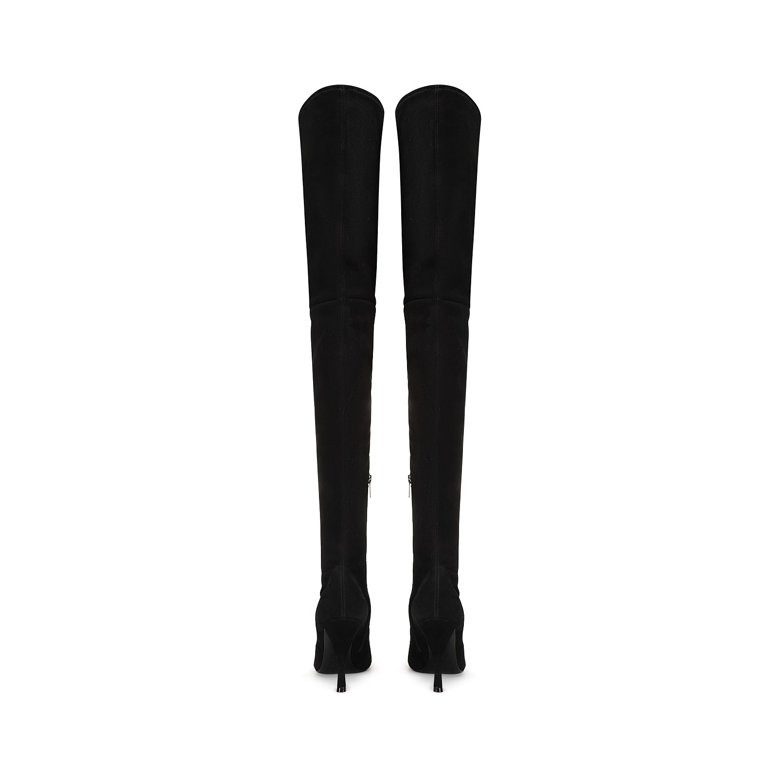 Cuissardes Sr Halima 90 en daim - Nero