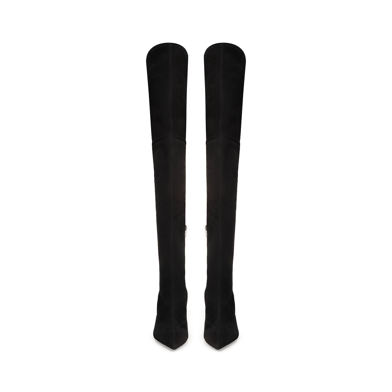 Cuissardes Sr Halima 90 en daim - Nero