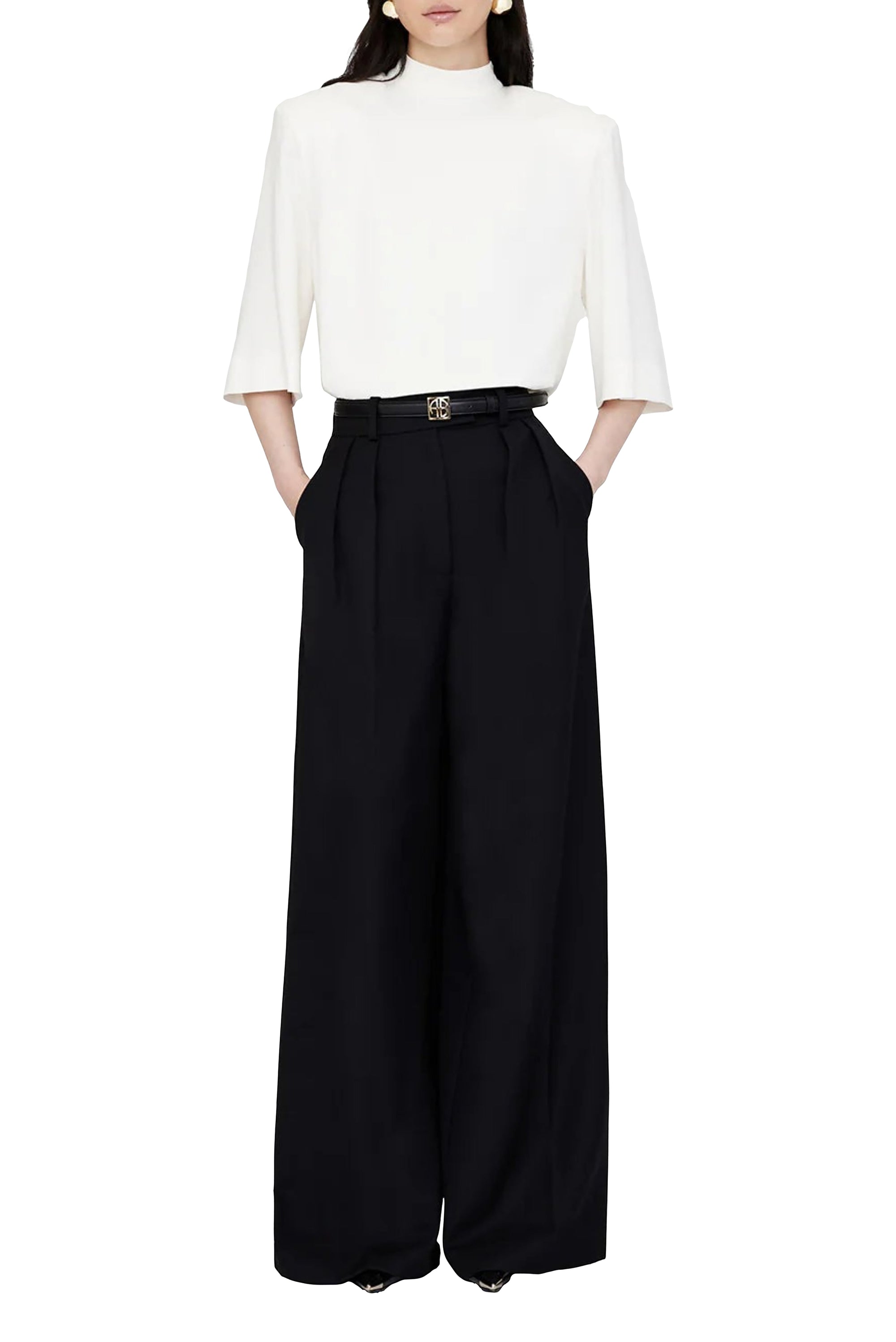 Top oversize Paulina - Ivory