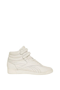 Reebok x ANINE BING Freestyle Hi Shoes - Bone White