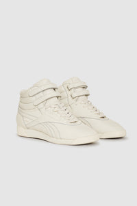 19qty RELIQUAT 65€ / Reebok x ANINE BING Freestyle Hi Shoes - Bone White
