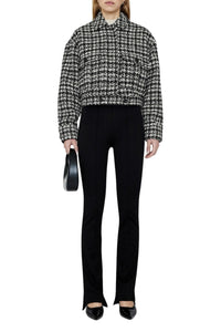 1qty NEW / ADRIANA JACKET - CREAM AND BLACK