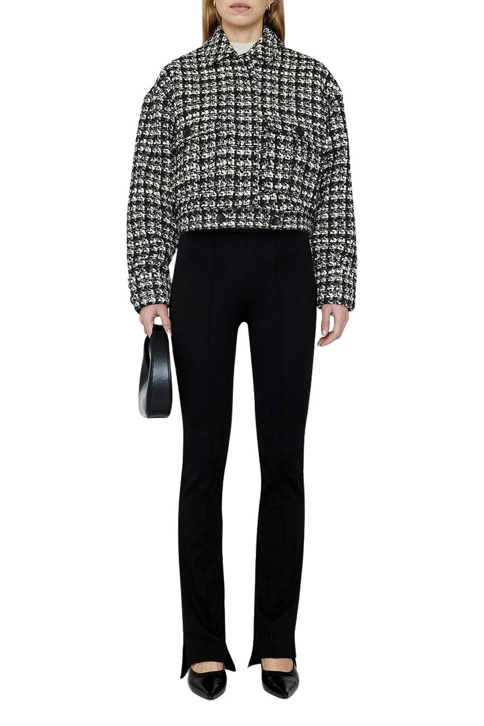 1qty NEW / ADRIANA JACKET - CREAM AND BLACK