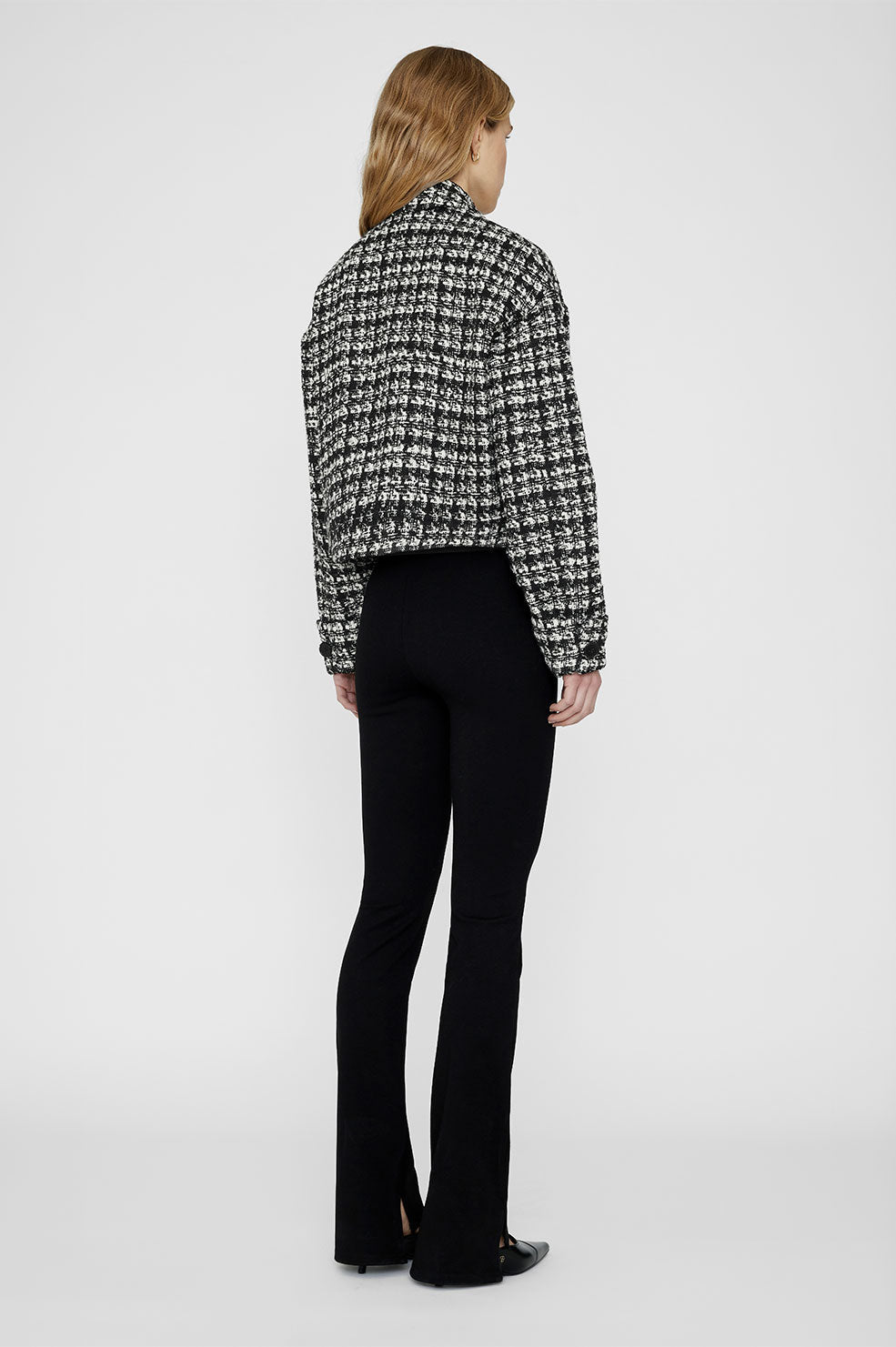 1qty NEW / ADRIANA JACKET - CREAM AND BLACK