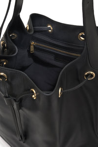 ALANA BUCKET BAG - BLACK