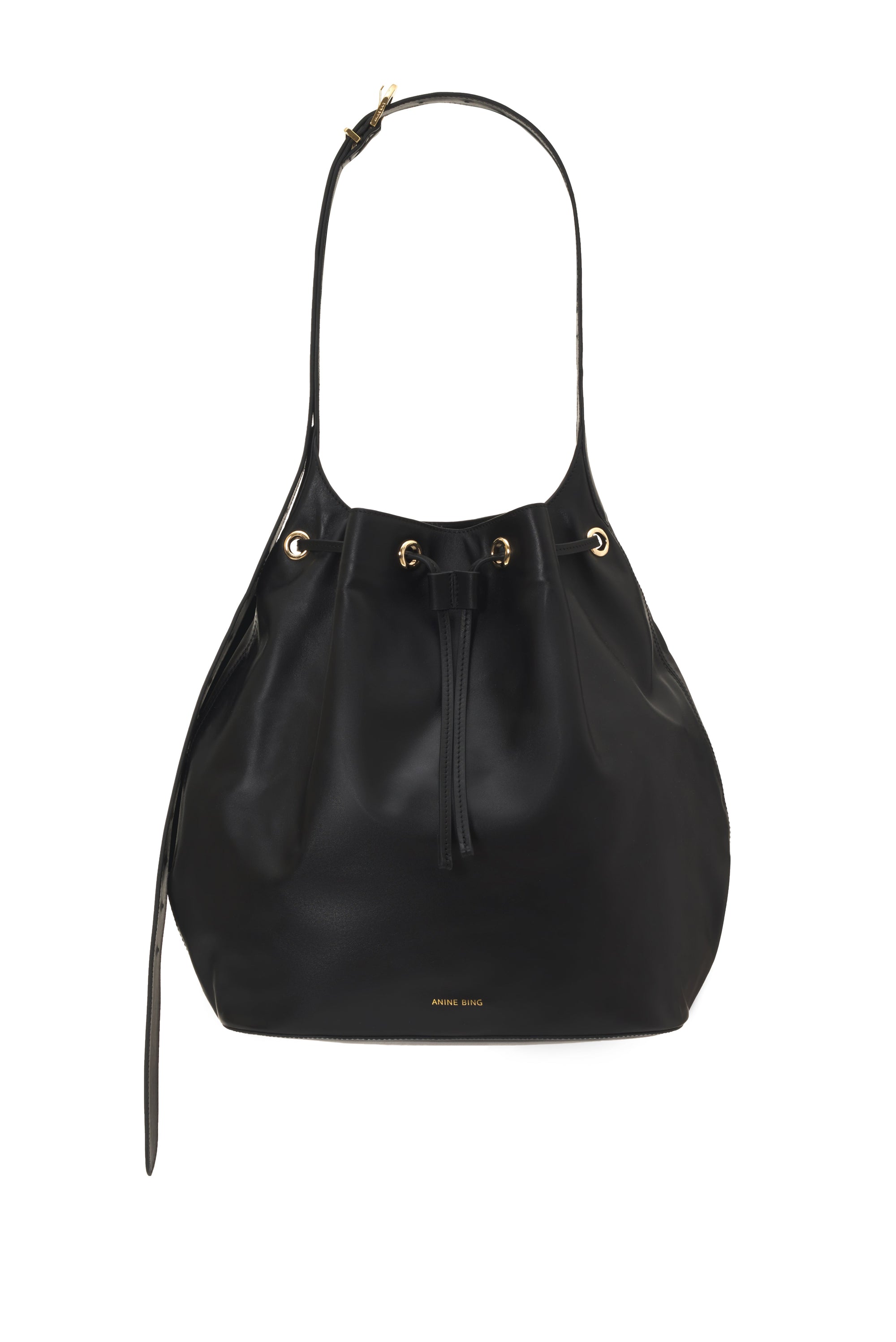 ALANA BUCKET BAG - BLACK