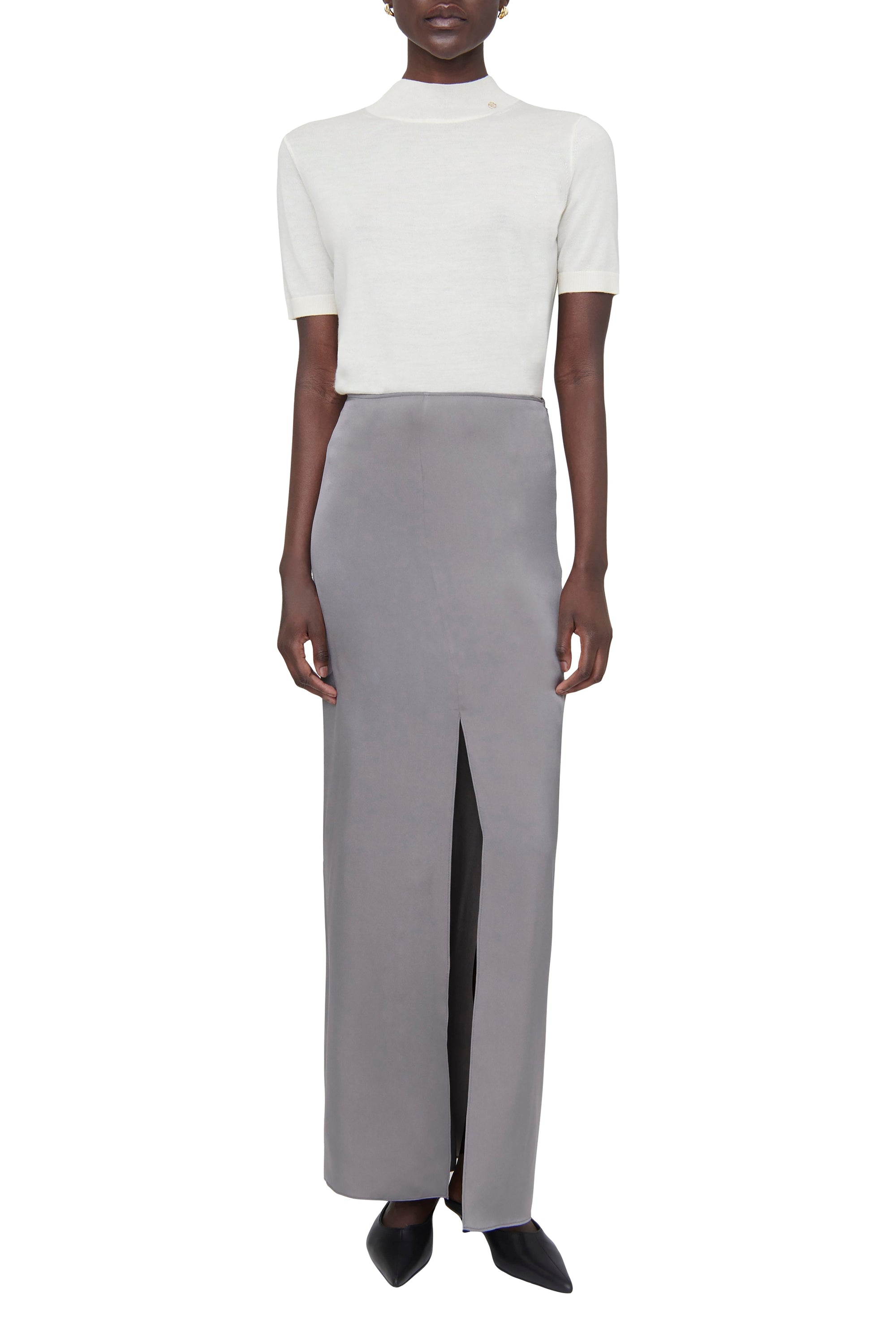 41qty RELIQUAT 95€ / ALANNA SKIRT - ASH VIOLET