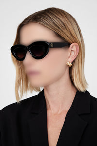 2qty NEW / ALBA SUNGLASSES - BLACK