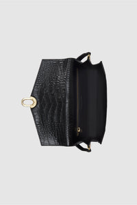 1qty RELIQUAT 170€ / COLETTE BAG - BLACK EMBOSSED