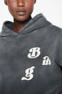 1qty NEW / ALEC HOODIE VINTAGE BING - WASHED BLACK