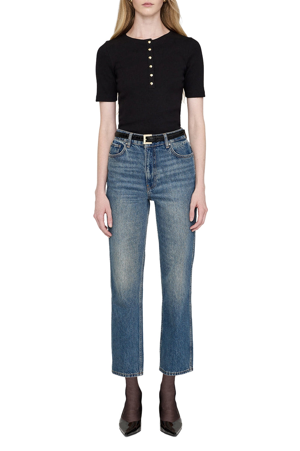 Alessia T-shirt - Black