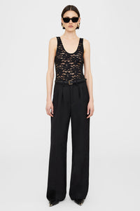 ALYSHA BODYSUIT - BLACK FLORAL