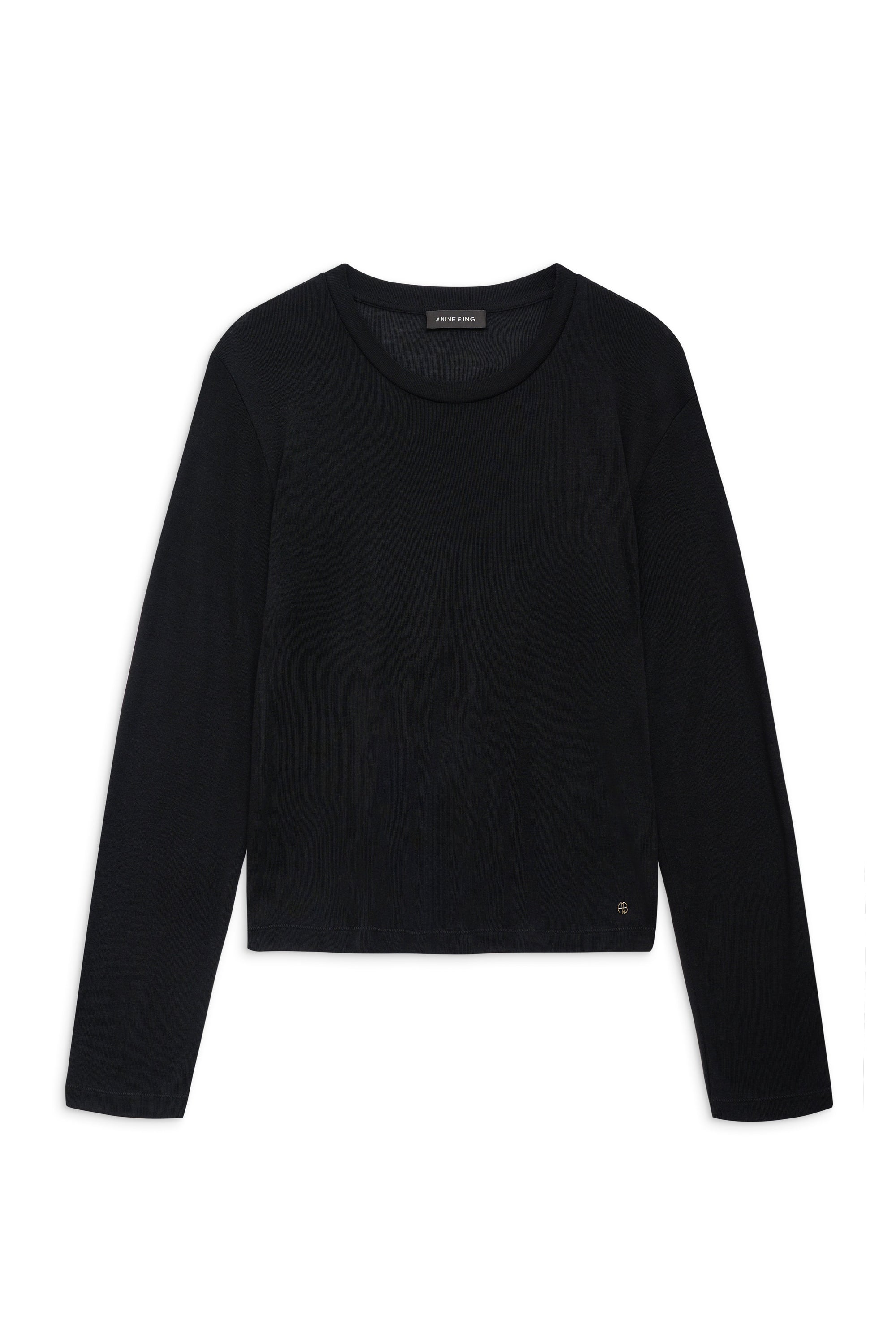 1qty RELIQUAT 50€ / AMANI LONG SLEEVE TEE - BLACK
