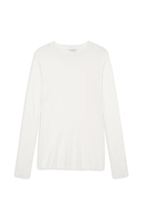 AMANI LONG SLEEVE TEE - IVORY