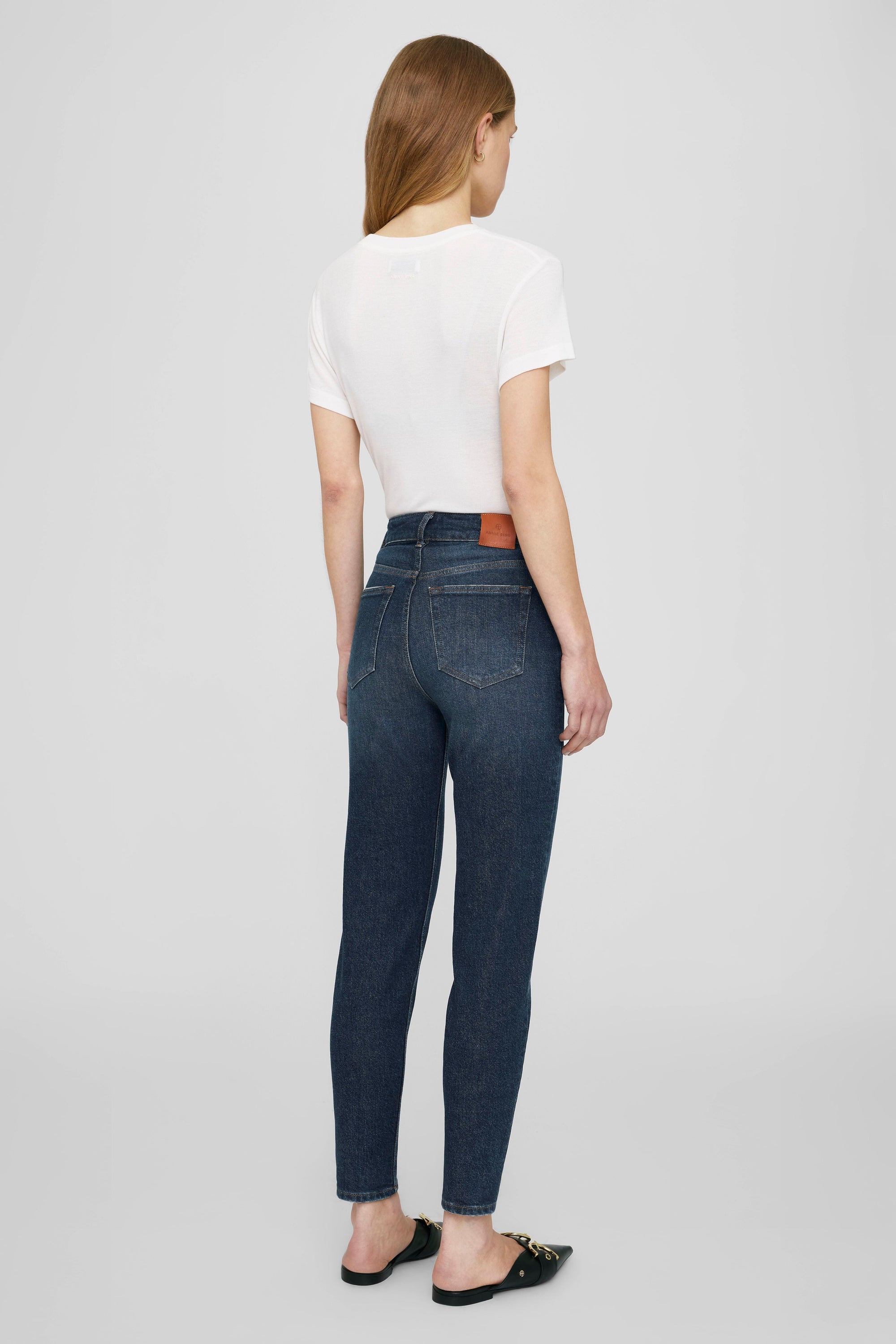AMANI TEE - OFF WHITE CASHMERE BLEND