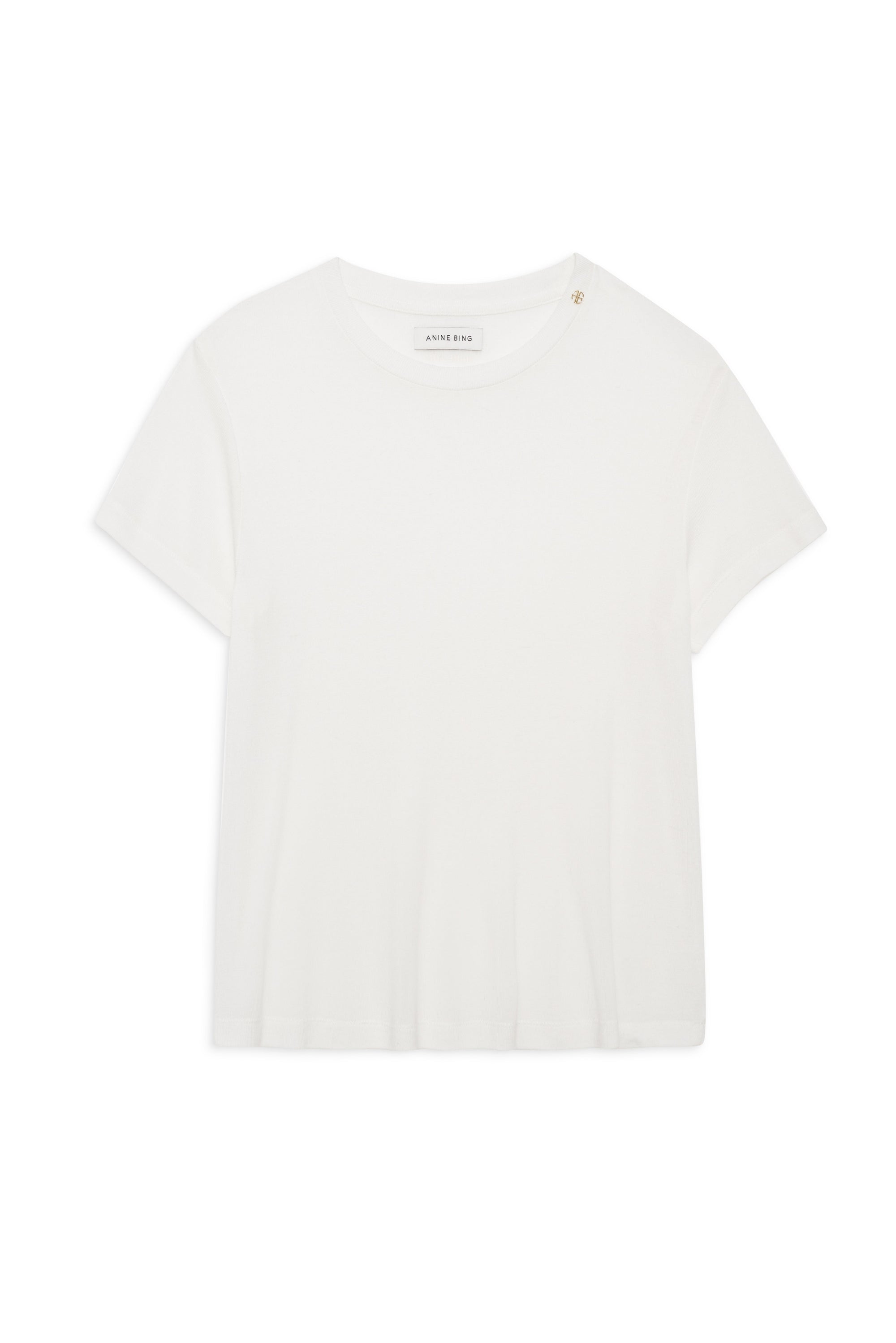 AMANI TEE - OFF WHITE CASHMERE BLEND