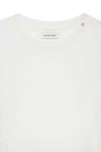 AMANI TEE - OFF WHITE CASHMERE BLEND