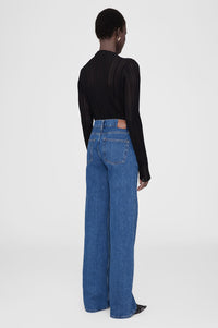 Top col montant Amy - Black