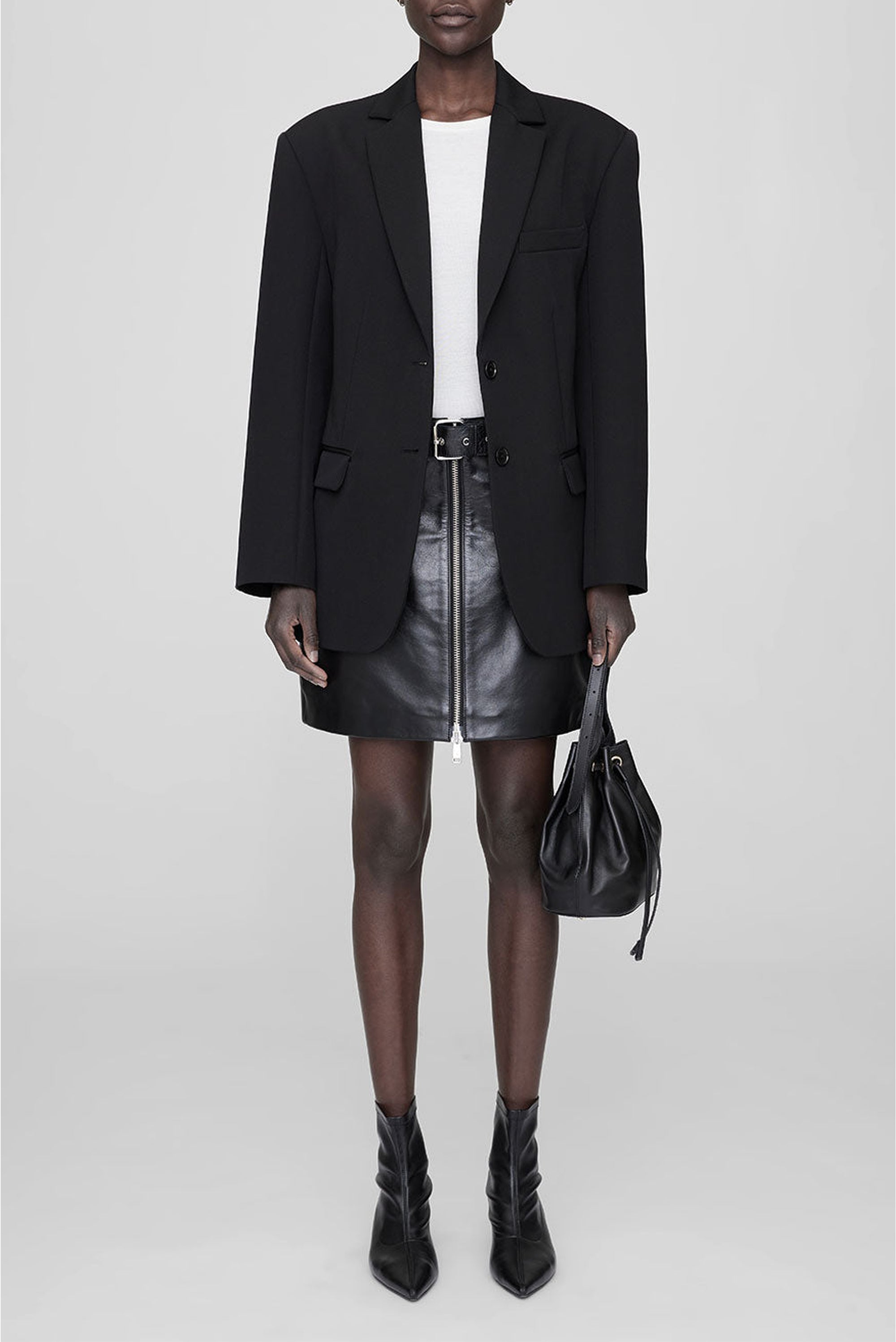 1qty NEW / ANA SKIRT - BLACK