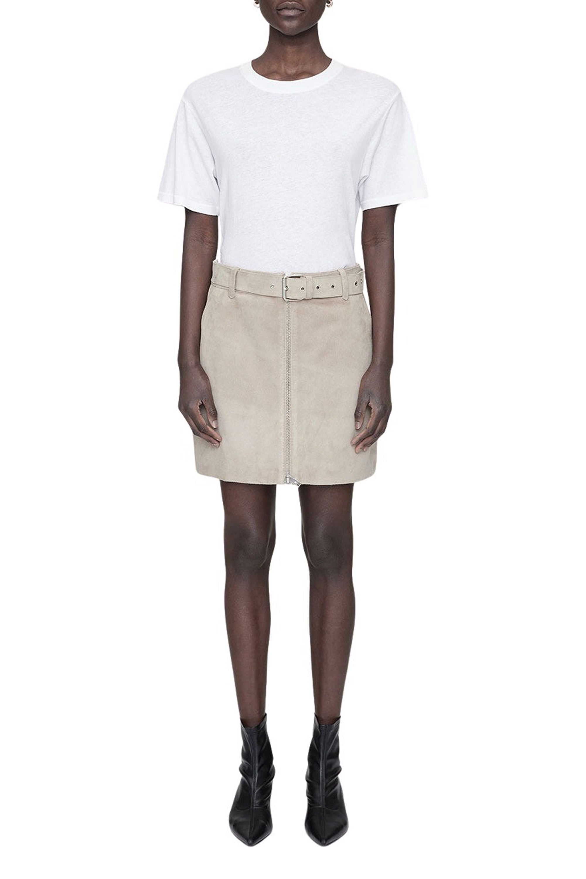 5qty NEW / ANA SKIRT - TAUPE