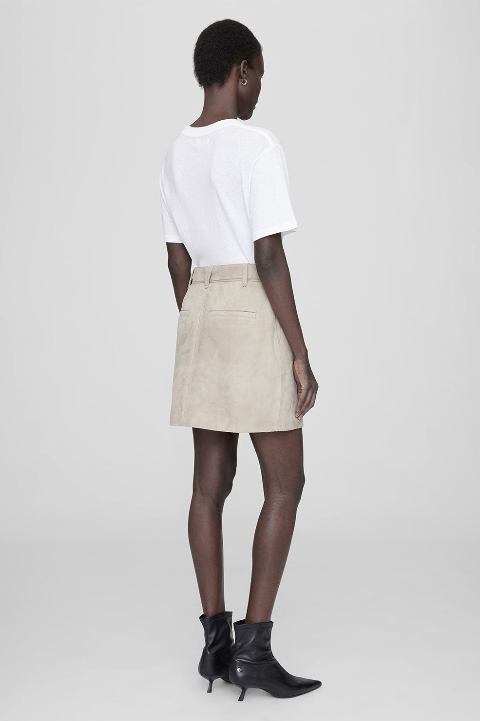 5qty NEW / ANA SKIRT - TAUPE