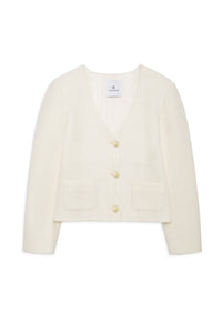 13qty RELIQUAT 120€ / ANITTA JACKET - IVORY WOVEN