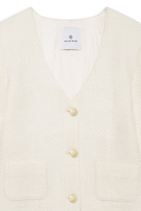 13qty RELIQUAT 120€ / ANITTA JACKET - IVORY WOVEN