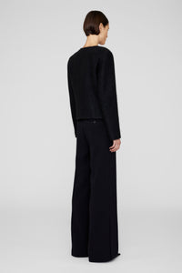ANITTA JACKET - BLACK WOVEN