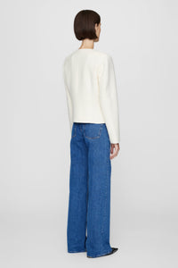 ANITTA JACKET - IVORY WOVEN