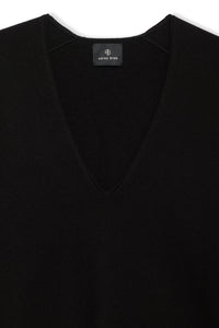 5qty RELIQUAT 120€ / ATHENA SWEATER - BLACK CASHMERE