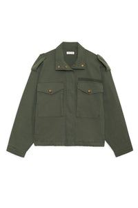 AUDREY JACKET - ARMY GREEN