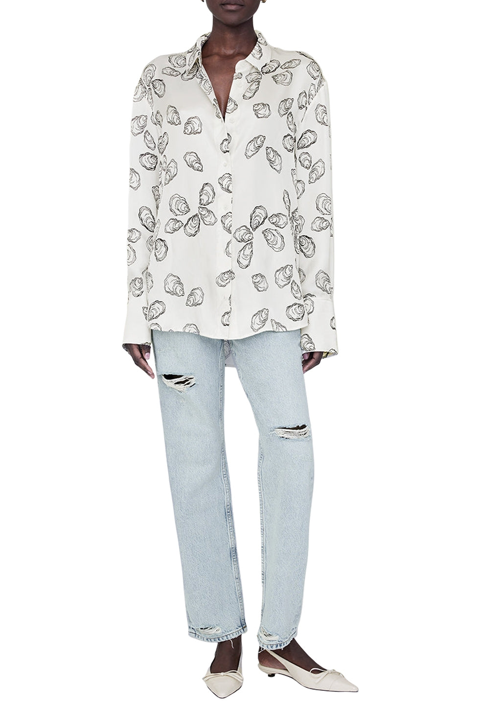 Chemise Avalon en soie - Multi