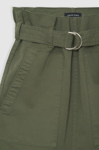 AVELINE SKIRT - ARMY GREEN