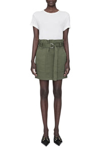 AVELINE SKIRT - ARMY GREEN
