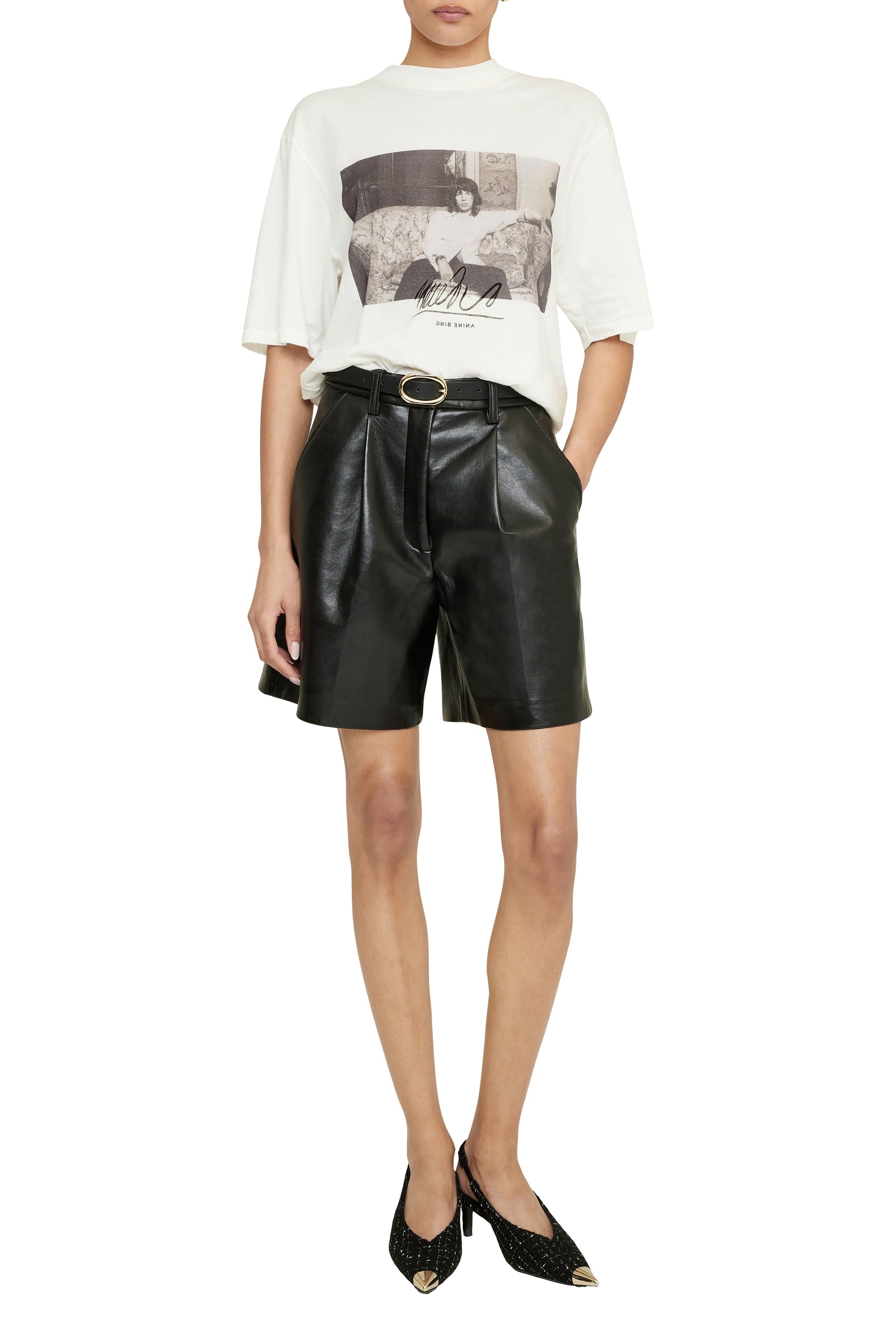 1qty RELIQUAT 40€ / AVI TEE MICK JAGGER - IVORY