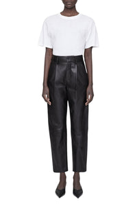 3qty NEW / BECKY LEATHER TROUSER - BLACK
