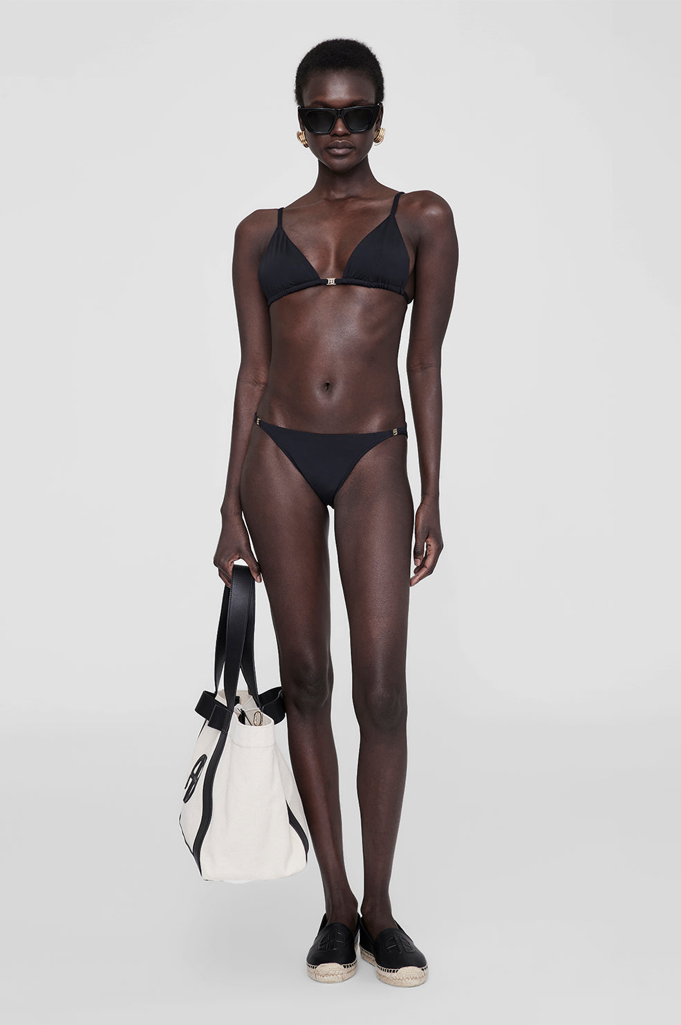 BELLAMY BIKINI TOP - BLACK