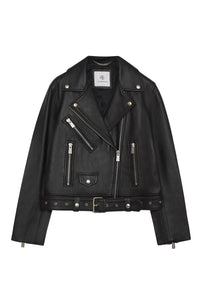 19qty NEW / BENJAMIN MOTO JACKET - BLACK