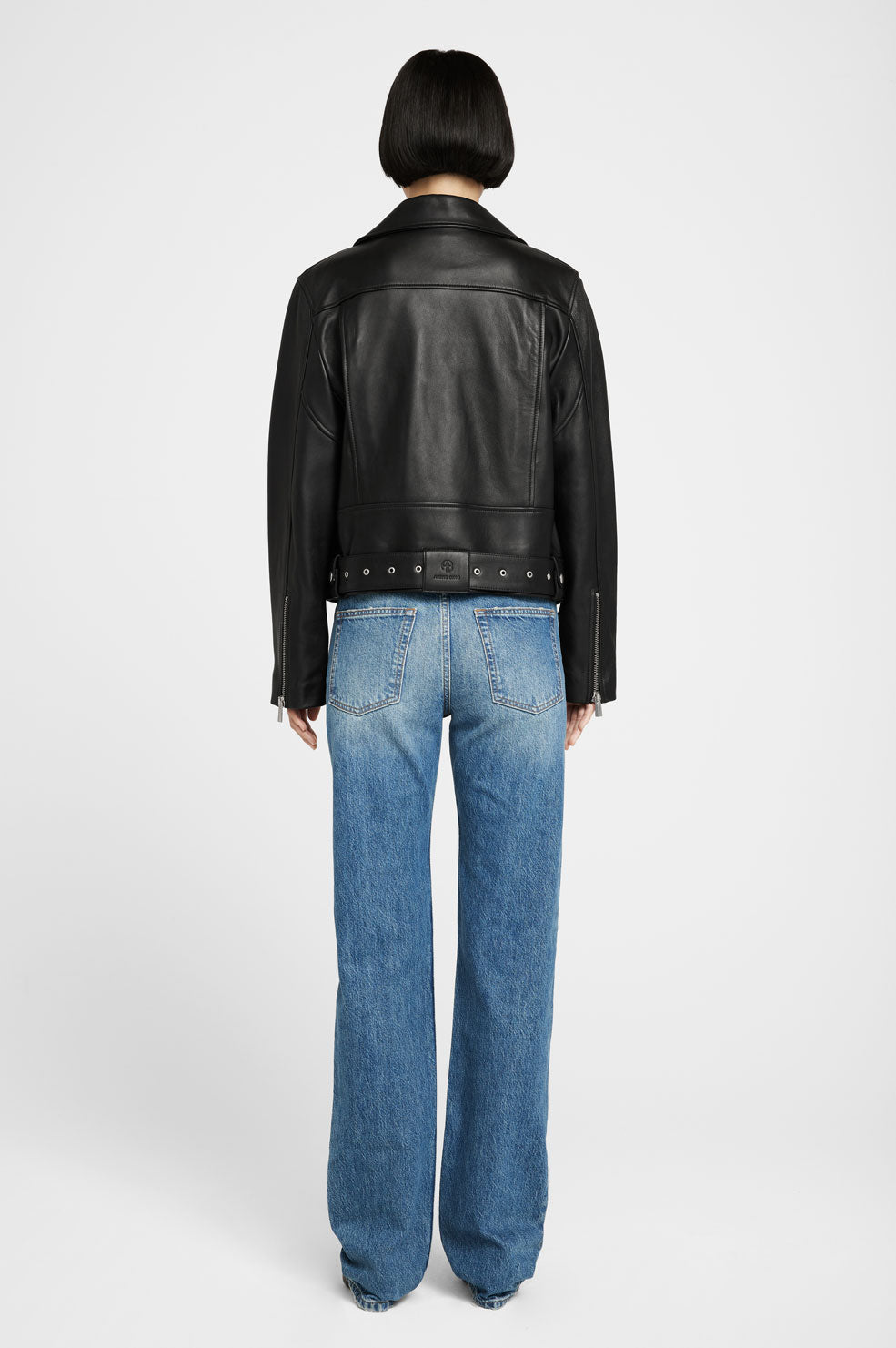 19qty NEW / BENJAMIN MOTO JACKET - BLACK