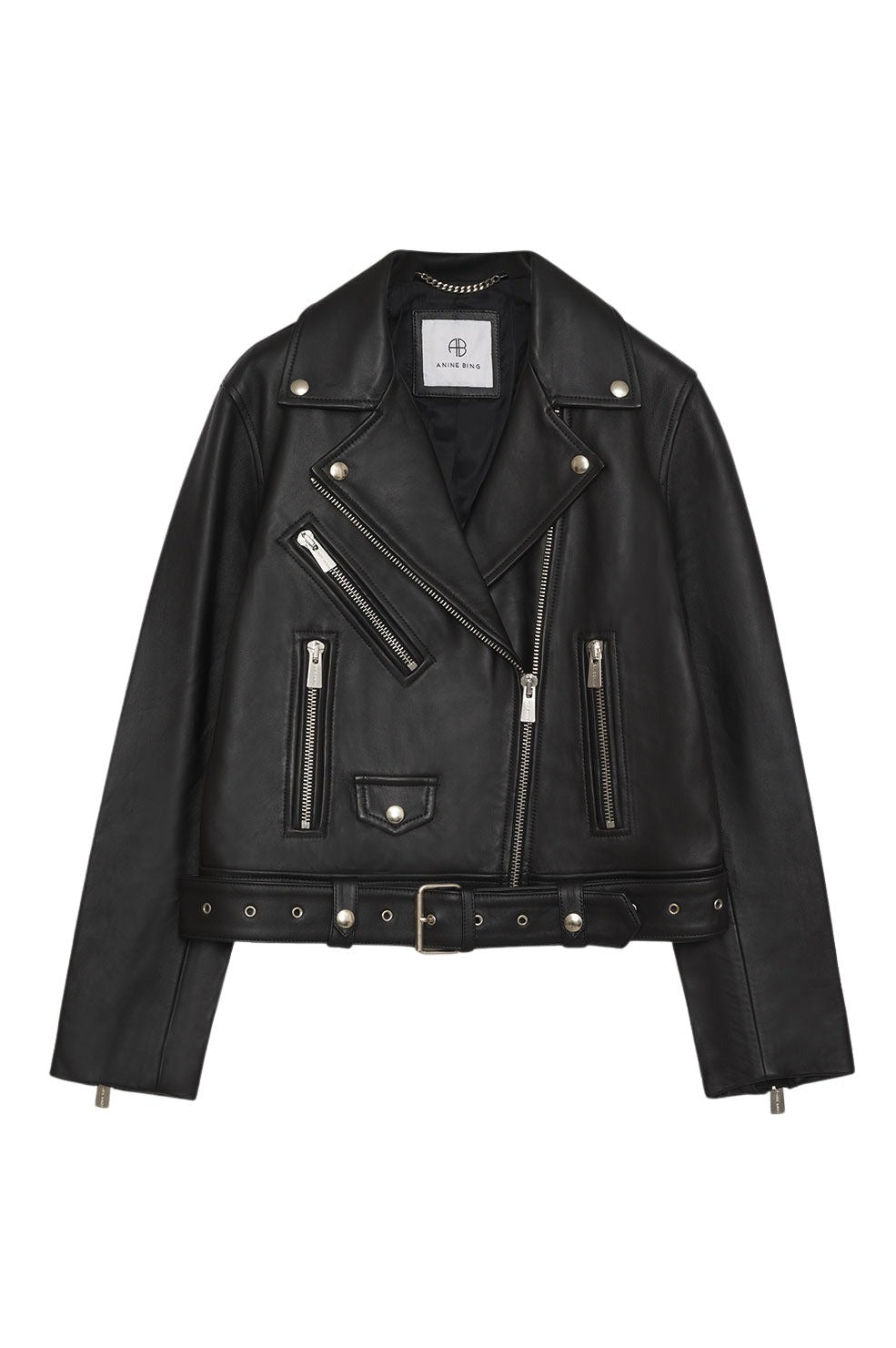 BENJAMIN MOTO JACKET - BLACK