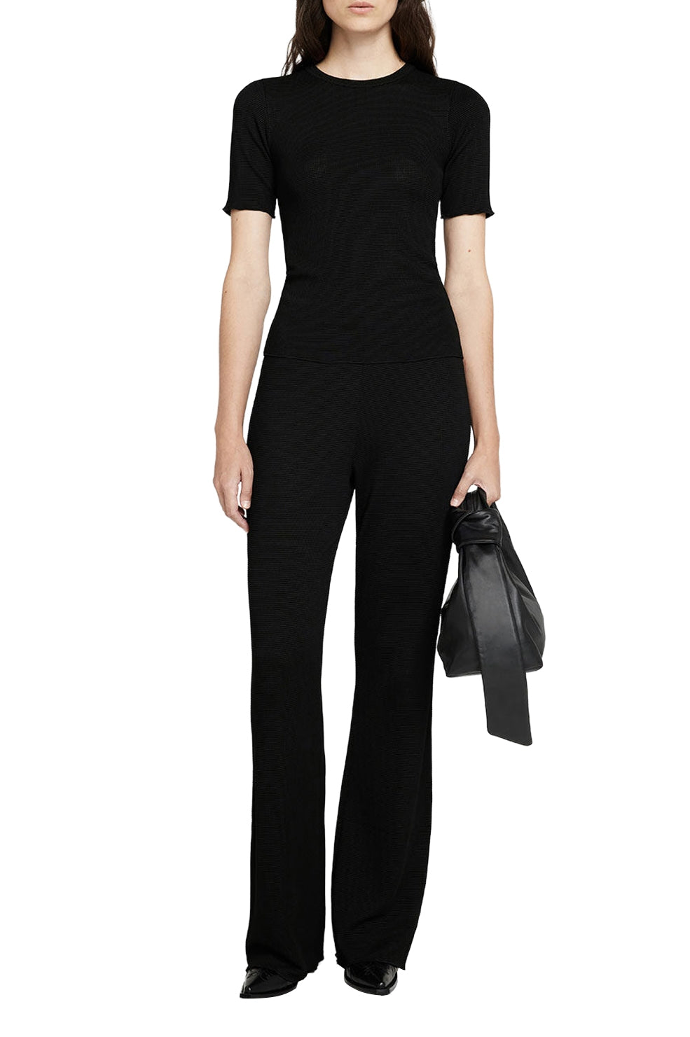 Billie high waisted trousers - Black