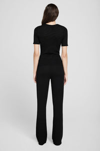 Billie high waisted trousers - Black