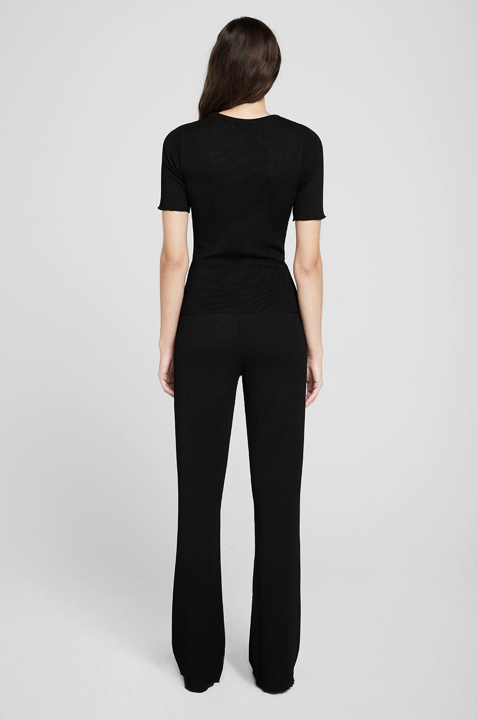 Billie high waisted trousers - Black